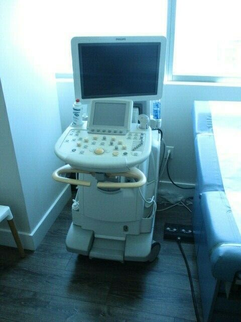 PHILIPS IU22 PORTABLE ULTRASOUND WITH 2 TRANSDUCERS! CONVEX AND ENDOVAGINAL! DIAGNOSTIC ULTRASOUND MACHINES FOR SALE