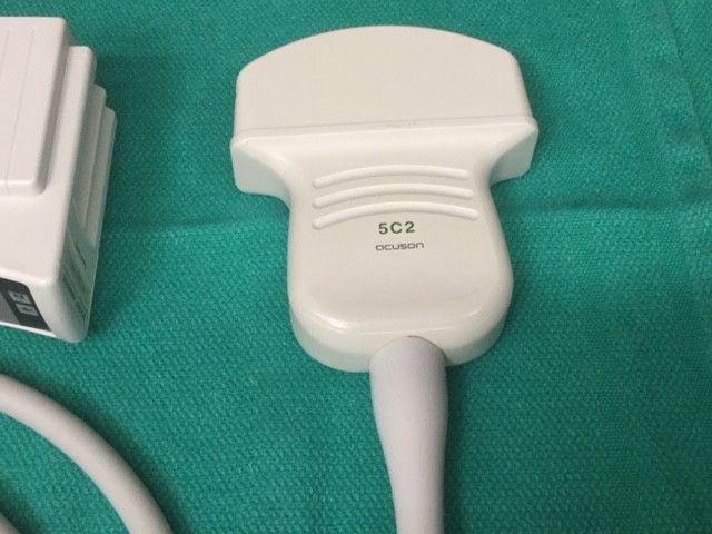 SIEMENS ACUSON 5C2 CONVEX ULTRASOUND TRANSDUCER WITH PROBE *TESTED* DIAGNOSTIC ULTRASOUND MACHINES FOR SALE