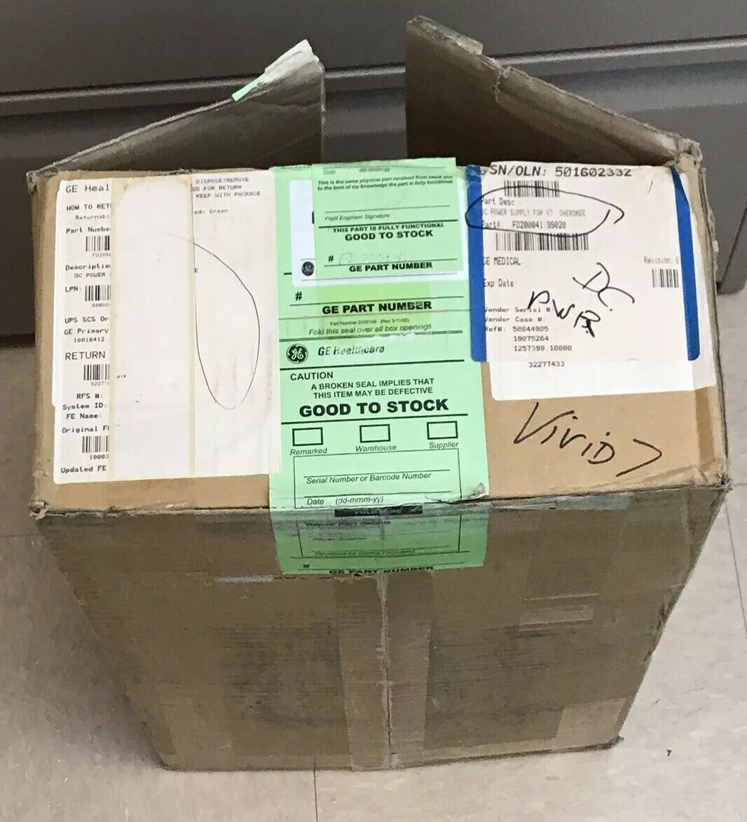 GE MEDICAL FD200041 DC Power Supply VIVID 7 Ultrasound New Old Stock DIAGNOSTIC ULTRASOUND MACHINES FOR SALE