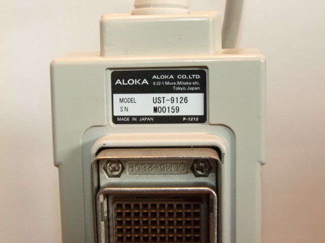 ALOKA UST-9126 Convex Probe  Ultrasound Transducer  SSD-5000, SSD-5500, Alpha 5 DIAGNOSTIC ULTRASOUND MACHINES FOR SALE