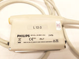Philips L 12-3 Vascular Linear Ultrasound Probe Transducer Inv 4411