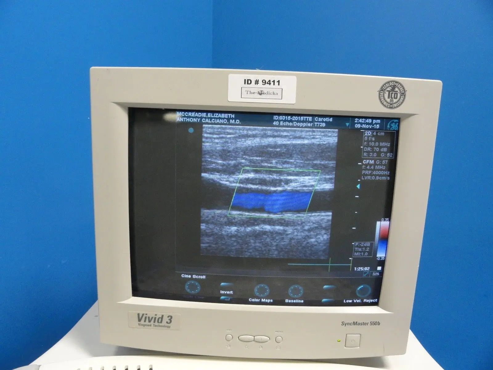 GE T739 P/N 2128151-2 6.7/D5.0 MHz  Linear Array Ultrasound Transducer  (9853) DIAGNOSTIC ULTRASOUND MACHINES FOR SALE