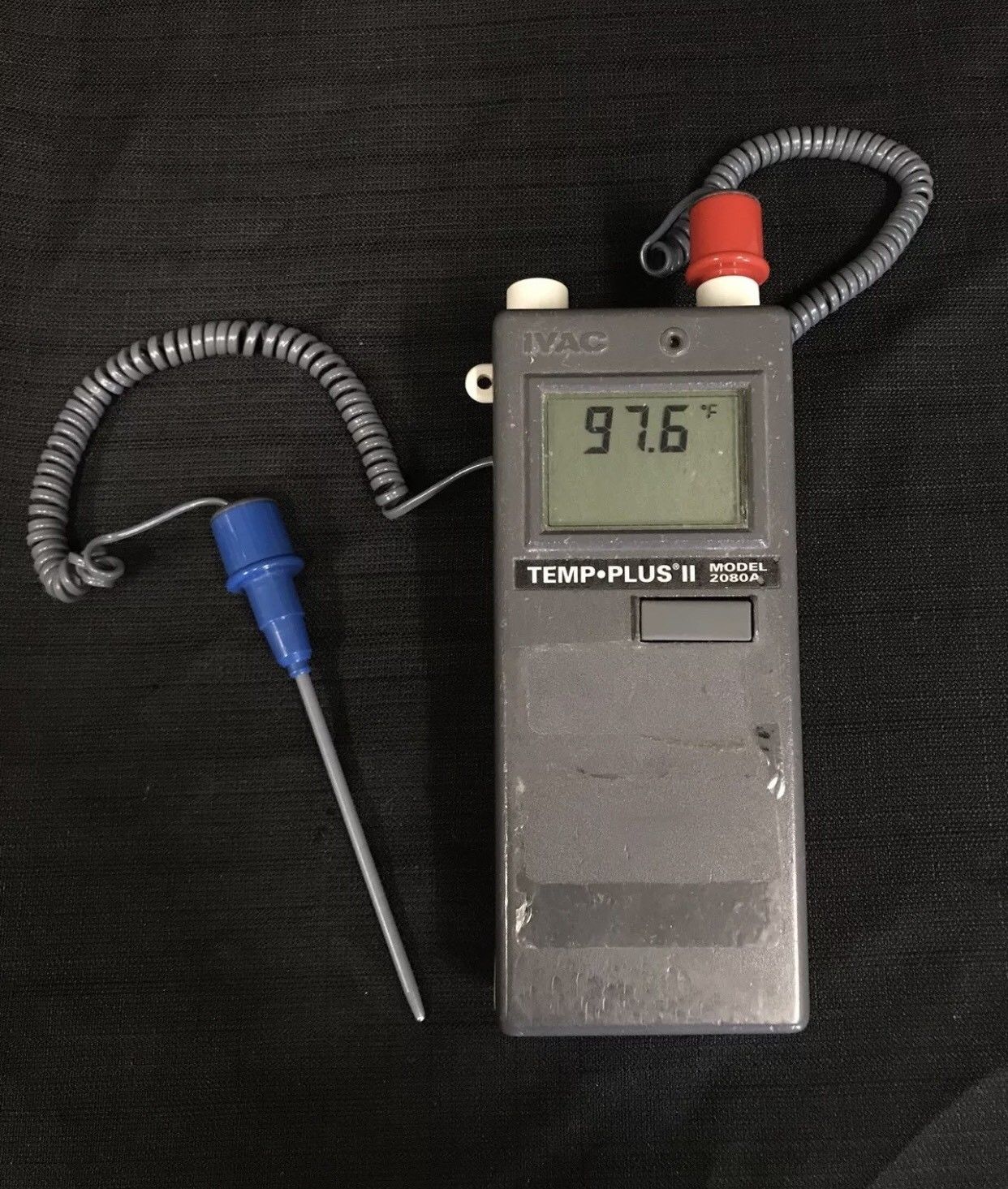 Alaris IVAC Temp Plus II Electronic Thermometer With Oral Probe And Rectal Probe DIAGNOSTIC ULTRASOUND MACHINES FOR SALE