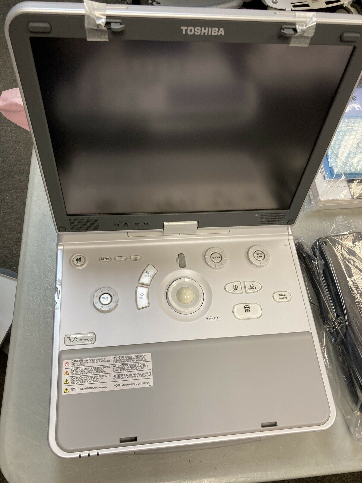 Toshiba Viamo Ultrasound System Model SSA-640A DIAGNOSTIC ULTRASOUND MACHINES FOR SALE