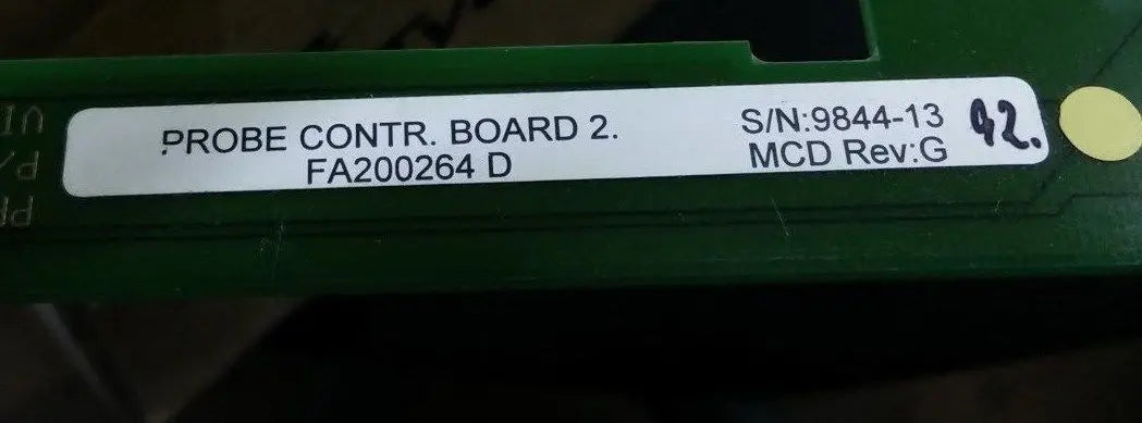 GE Ultrasound FA200264-D Probe Control Board2 Circuit Board for Vingmed System 5 DIAGNOSTIC ULTRASOUND MACHINES FOR SALE
