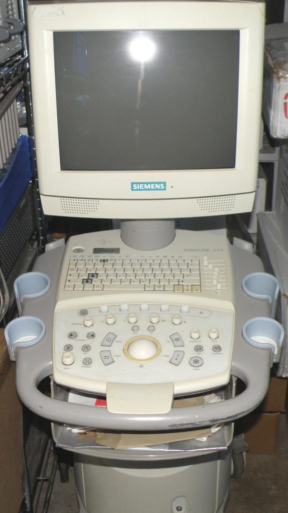 SIEMENS Ultrasound Sonoline G40 FOR PARTS ONLY DIAGNOSTIC ULTRASOUND MACHINES FOR SALE