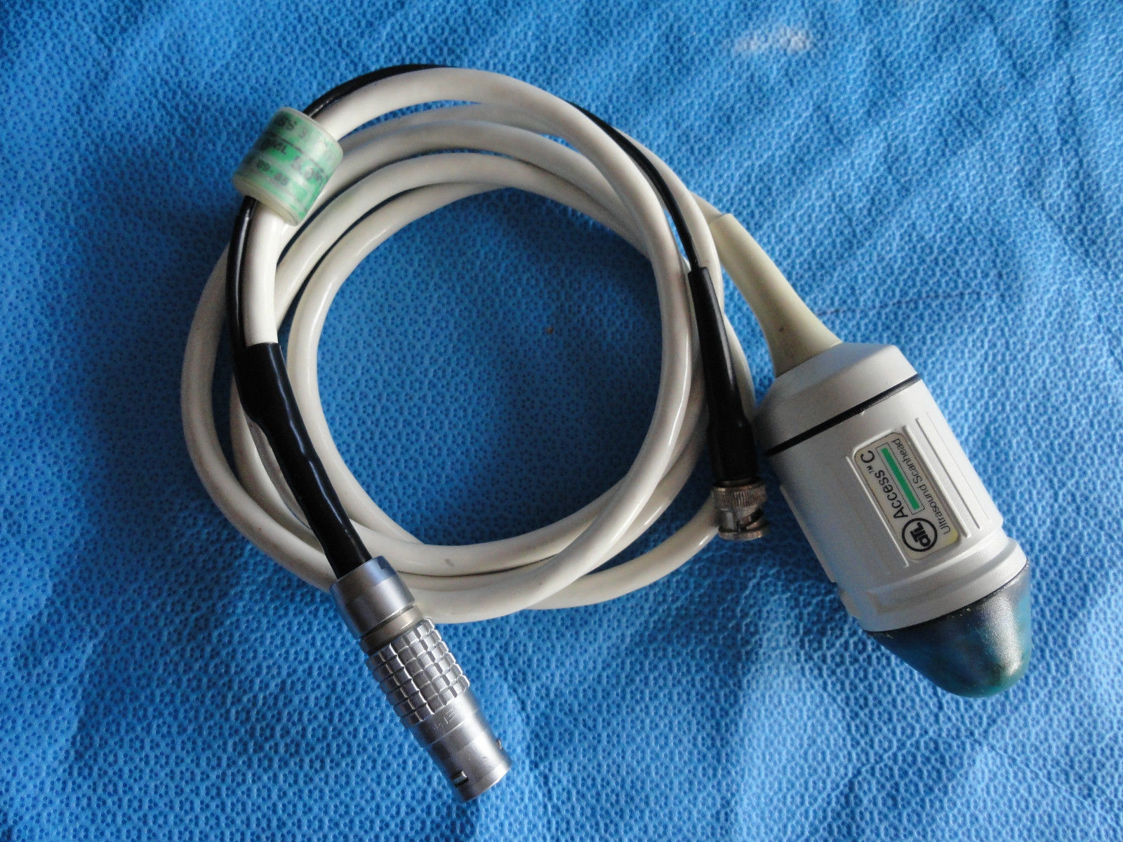 ATL Access C 5.0 MHz, 5.0 Ml, 12.7mm dia Ultrasound Probe P/N 101-25909-85 (3863 DIAGNOSTIC ULTRASOUND MACHINES FOR SALE