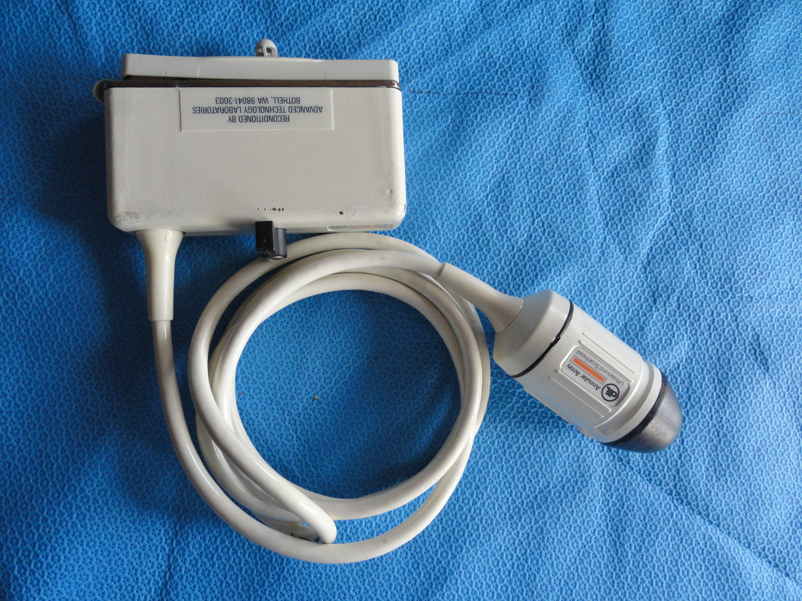 ATL 3.5 MHz 20.4mm Dia Annular Array Ultrasound Probe /  400-0188-01 (3866) DIAGNOSTIC ULTRASOUND MACHINES FOR SALE