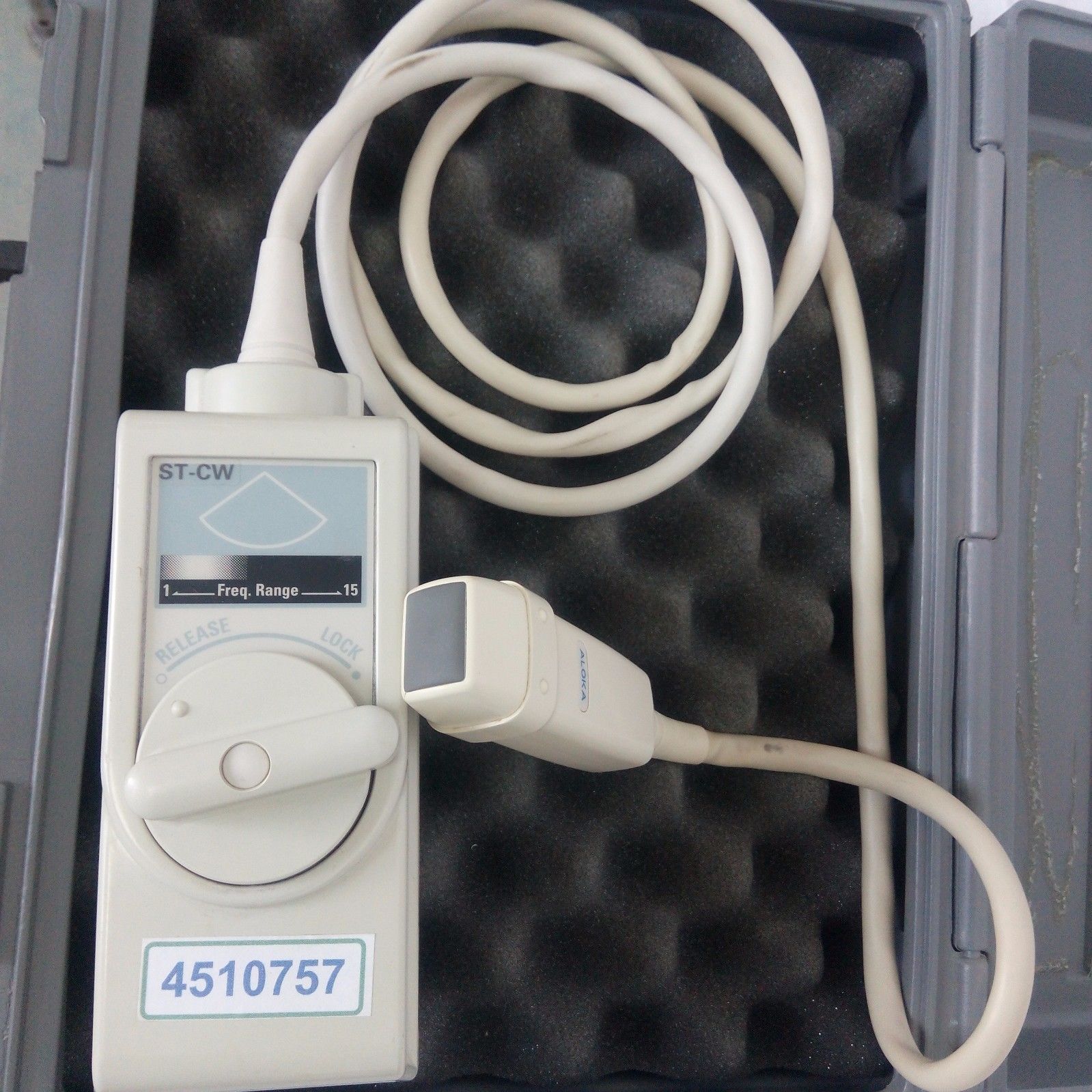 Aloka UST-5297 Ultrasound  Transducer DIAGNOSTIC ULTRASOUND MACHINES FOR SALE