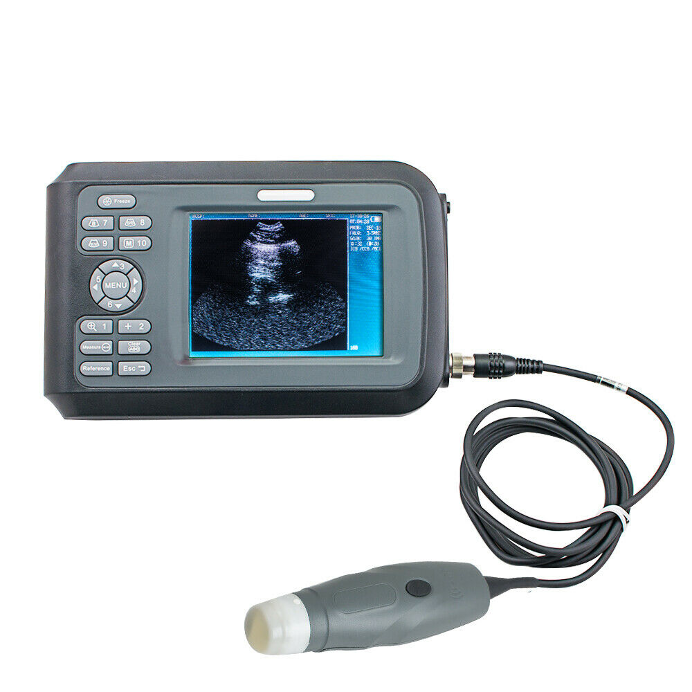 5.5'' Digital Veterinary Ultrasound Scanner Machine for Pregnancy Animal+Probe DIAGNOSTIC ULTRASOUND MACHINES FOR SALE