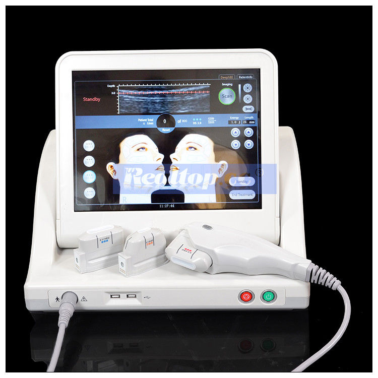 5 Cartridges HIFU High intensity focused ultrasound Skin Care Beauty Machine Spa DIAGNOSTIC ULTRASOUND MACHINES FOR SALE