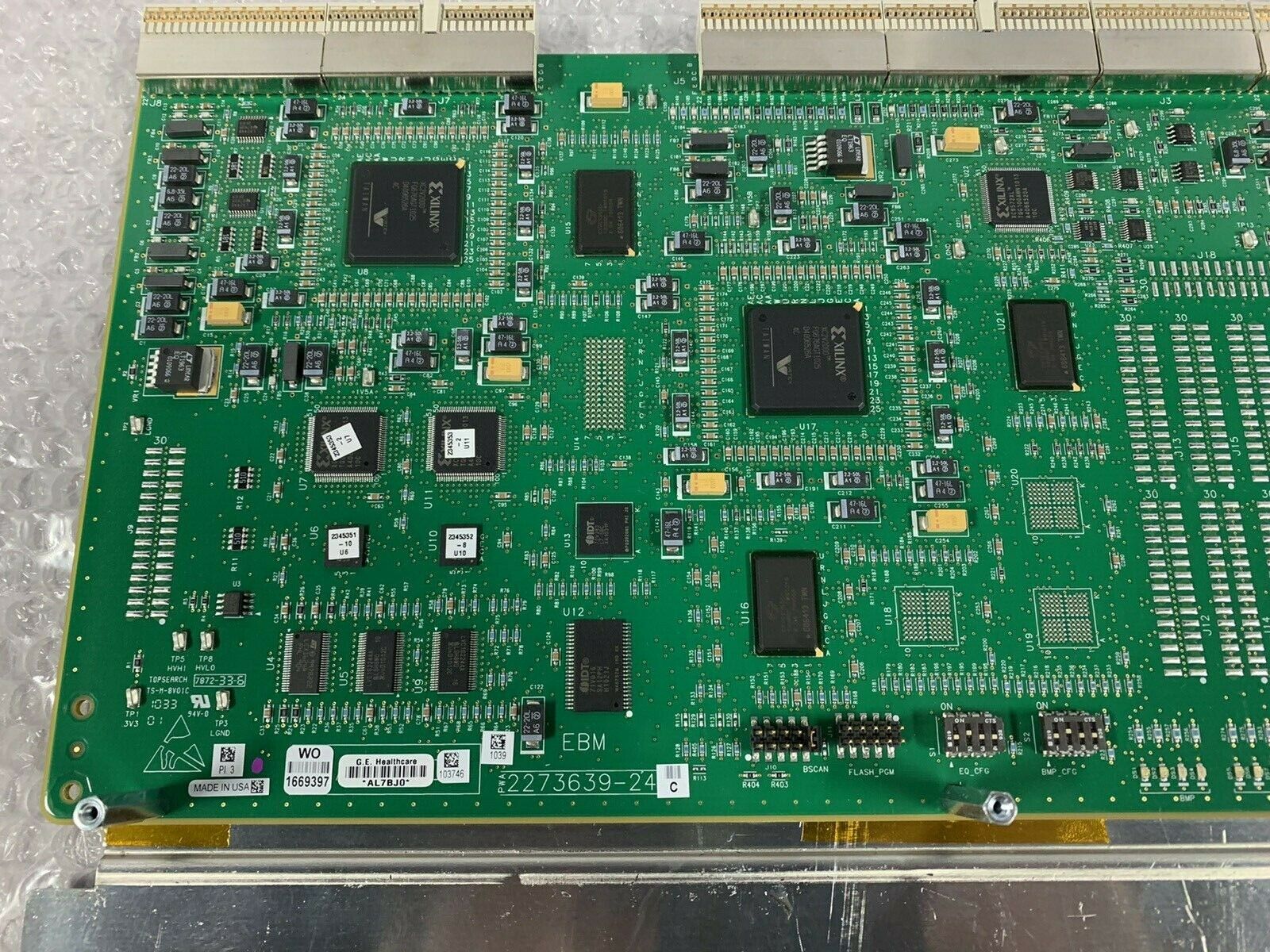 GE LOGIQ 9 ULTRASOUND EBM BOARD ASSEMBLY 2273639-24C DIAGNOSTIC ULTRASOUND MACHINES FOR SALE