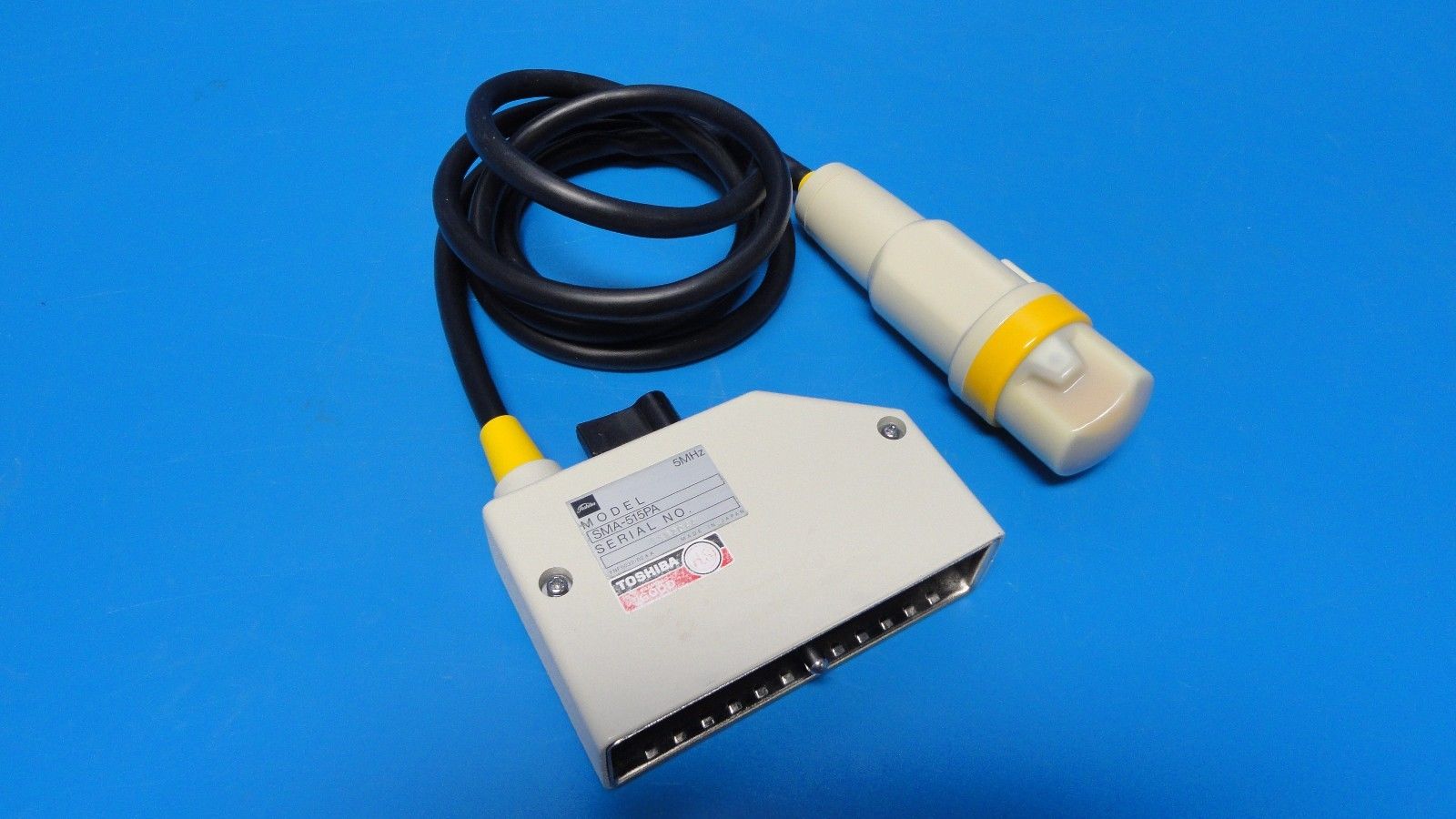 TOSHIBA SMA-515PA 5.0 MHZ ANNULAR ARRAY / PHASED ARRAY PROBE / TRANSDUCER (7084) DIAGNOSTIC ULTRASOUND MACHINES FOR SALE