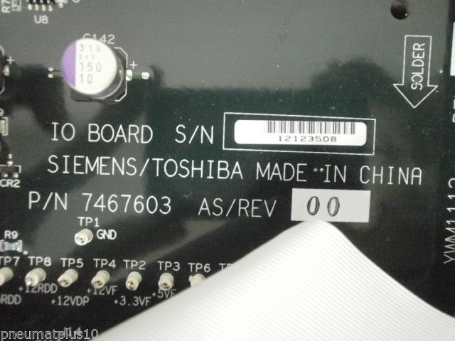 Siemens/Toshiba 1P7302149 IO Board,7467603,For Aplio Ultrasound,Used@92752 DIAGNOSTIC ULTRASOUND MACHINES FOR SALE