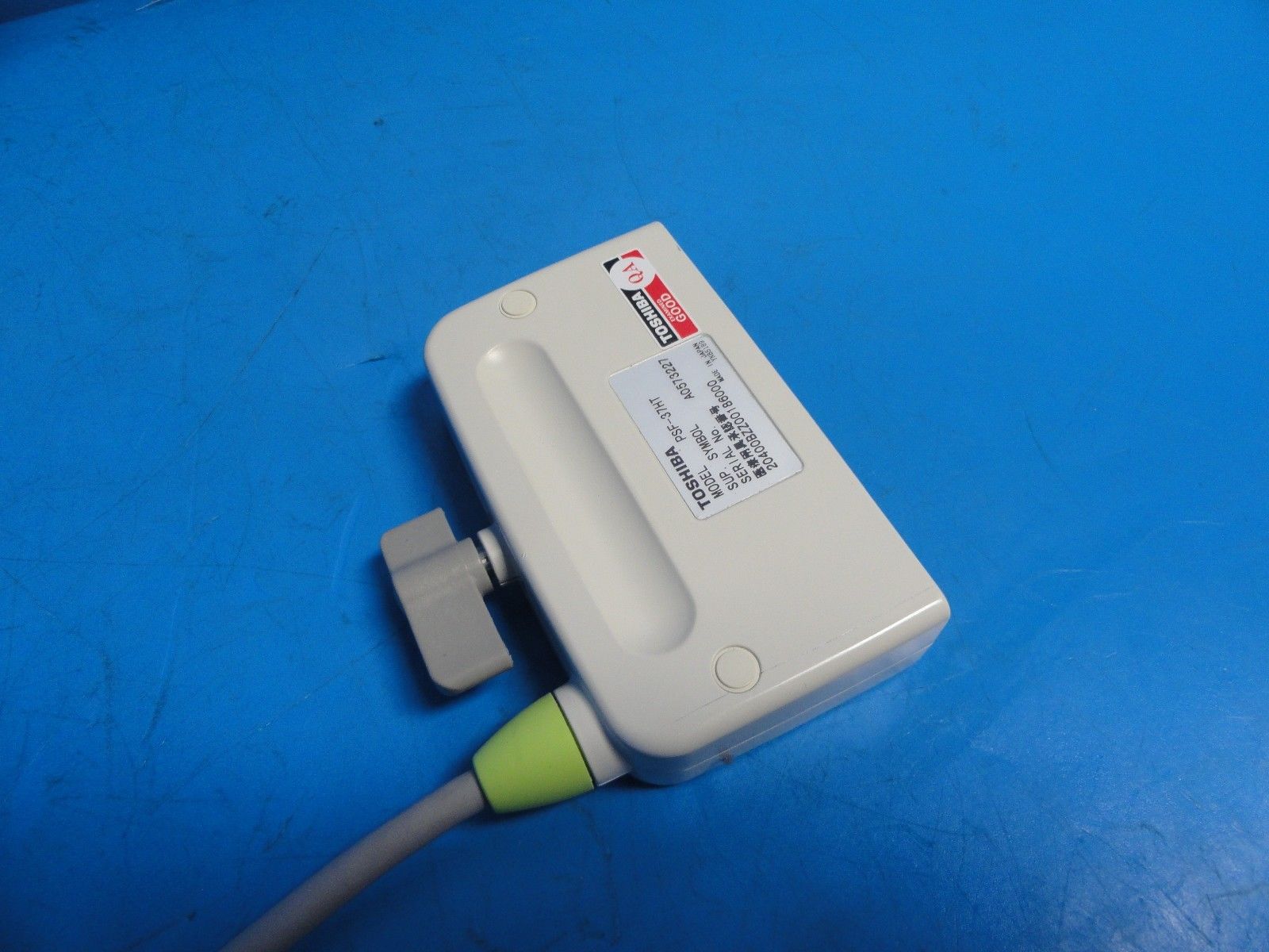 TOSHIBA PSF-37HT 3.75MHz Phased Array Probe for Toshiba SSH-140A & 340A (8943 ) DIAGNOSTIC ULTRASOUND MACHINES FOR SALE