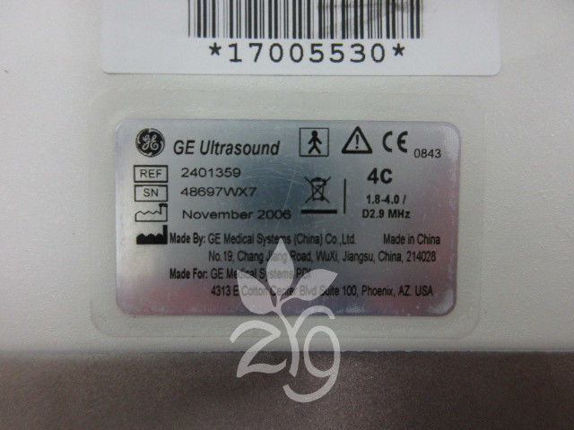 GE 4C Ultrasound Probe