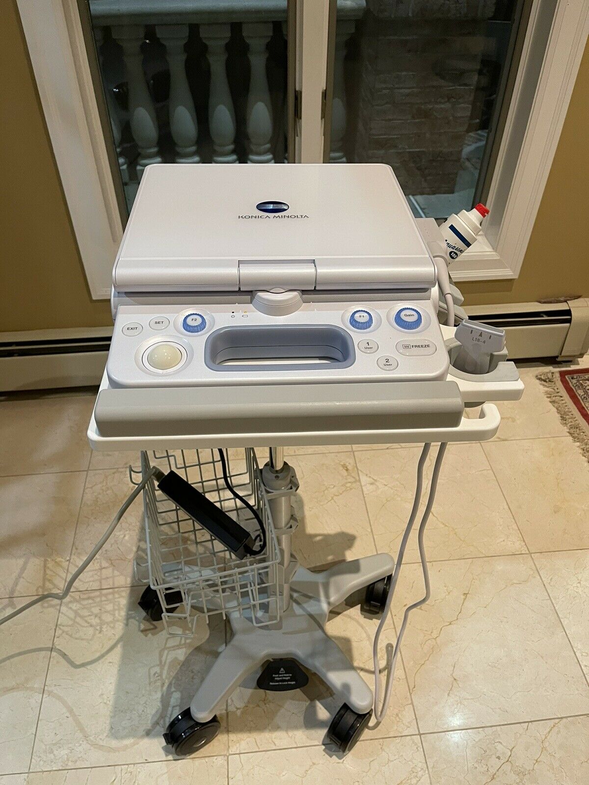 KONICA MINOLTA SONIMAGE HS1 PORTABLE ULTRASOUND MACHINE Full Warranty 2 Probes DIAGNOSTIC ULTRASOUND MACHINES FOR SALE