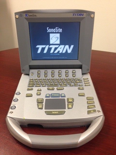 SONOSITE TITAN Portable Ultrasound System DIAGNOSTIC ULTRASOUND MACHINES FOR SALE