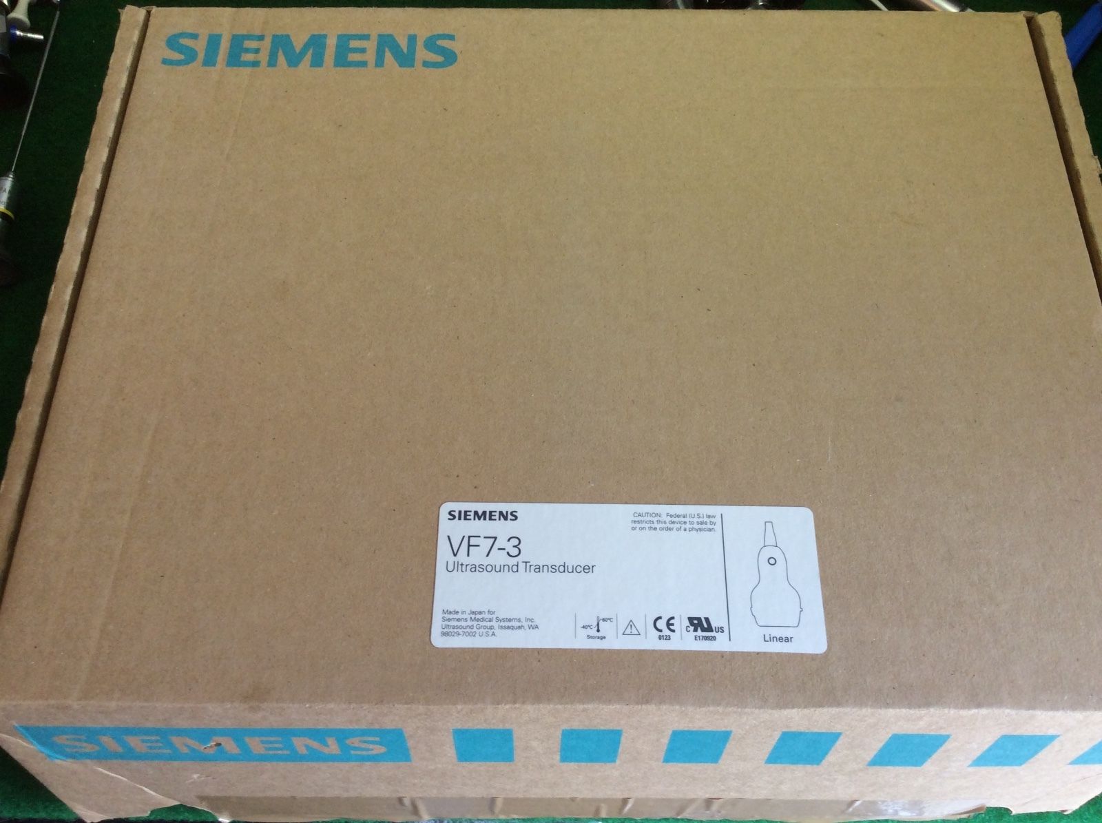 Siemens Antares VF7-3 DL-4 Ultrasound Transducer Probe - 2D Linear 3-7Mhz NEW DIAGNOSTIC ULTRASOUND MACHINES FOR SALE