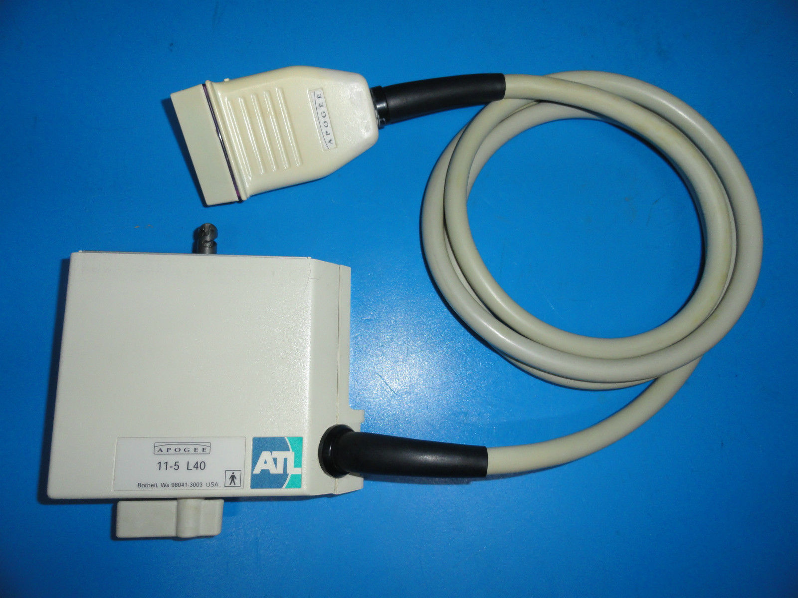 ATL APOGEE 11-5 L40  5.00/11.00 Mhz Linear Ultrasound Probe for Apogee 800 (3531 DIAGNOSTIC ULTRASOUND MACHINES FOR SALE