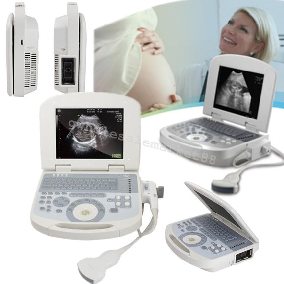 US Fast High Clear Laptop Medical Ultrasound Scanner Convex probe +3D Software 190891422491