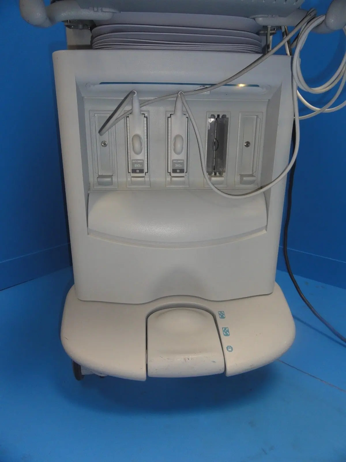 2002 Acuson Sequoia C256 Cardiac Ultrasound W/  5V2C Probe Printer & VCR (6066) DIAGNOSTIC ULTRASOUND MACHINES FOR SALE