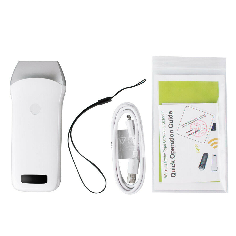 Handheld Wireless WIFI Ultrasound Scanner System Linear Array Probe 7.5Mhz 80E DIAGNOSTIC ULTRASOUND MACHINES FOR SALE