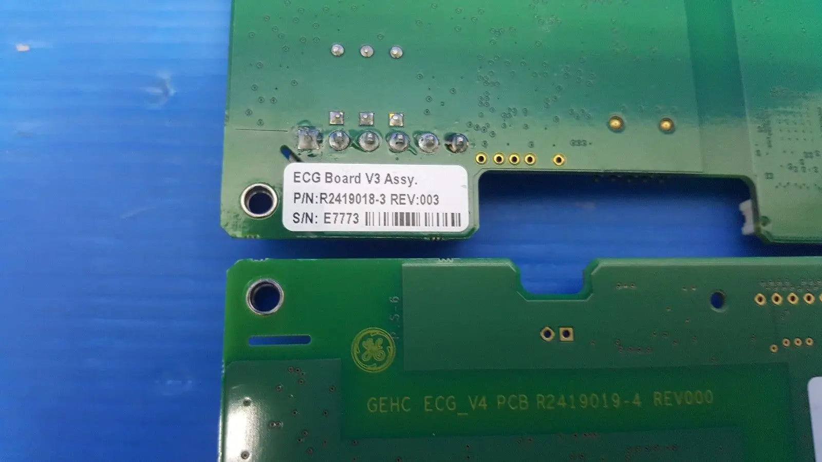 GE R2419018-3 ECG Board V3 Assy for Vivid i GEMSI Ultrasound ( LOT OF 2 ) DIAGNOSTIC ULTRASOUND MACHINES FOR SALE