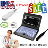 USA Vet Animal Pet Ultrasound Scanner Digital Laptop Machine with optional probe