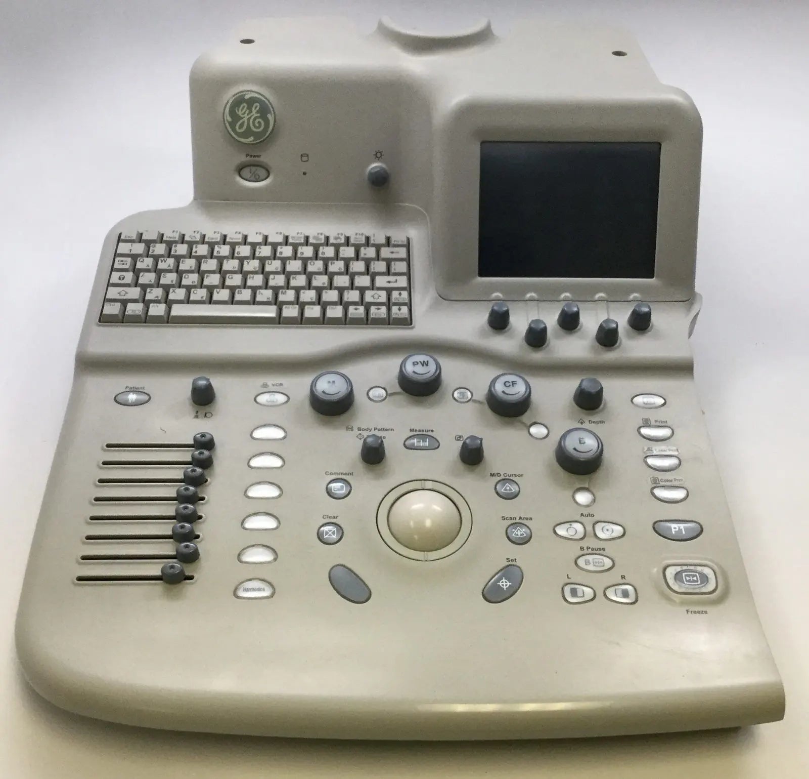 GE Logiq 5 Expert Ultrasound Control Panel Assembly DIAGNOSTIC ULTRASOUND MACHINES FOR SALE