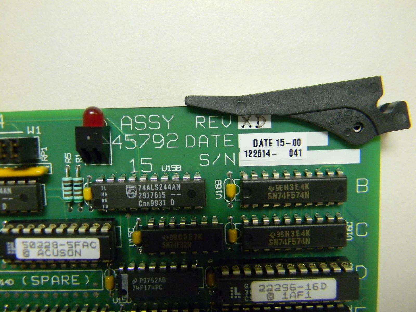 Acuson Sequoia C256 Ultrasound ASSY 45792  ZFEB REV. XD BOARD DIAGNOSTIC ULTRASOUND MACHINES FOR SALE