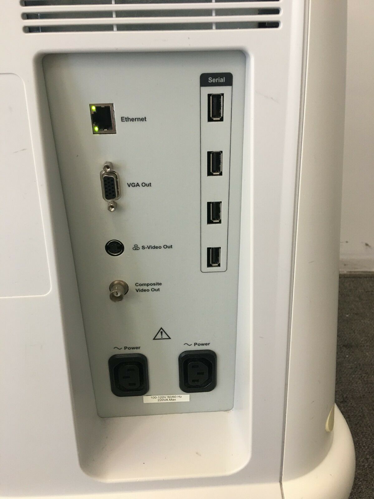 GE LOGIQ P3 Ultrasound R1.0.4 W/2 Probes 4C 2401359 E8C 2297883 Sony Printer DIAGNOSTIC ULTRASOUND MACHINES FOR SALE