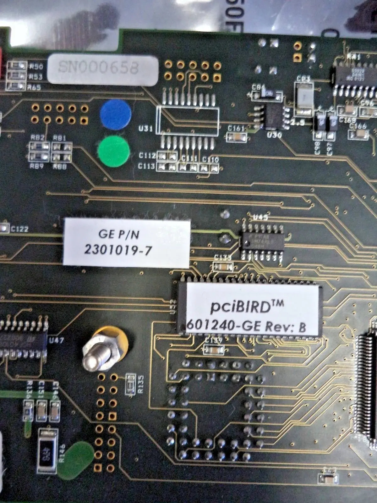 GE Logiq 9 Ultrasound PCI Bird Board (PN: 2301019-7) DIAGNOSTIC ULTRASOUND MACHINES FOR SALE