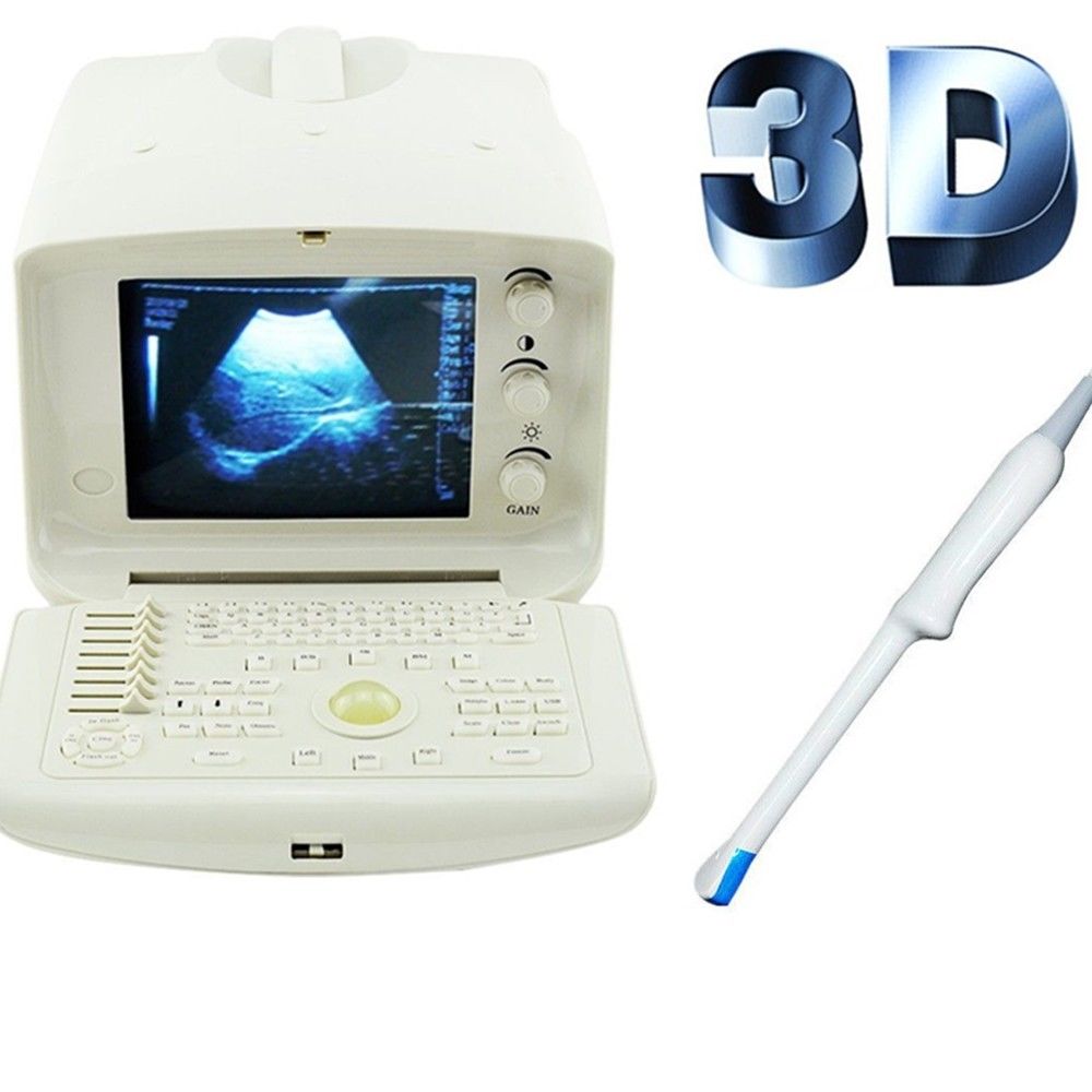 Portable Machine Digital Ultrasound Scanner Transvaginal Probe -EXT 3D Software 190891982230 DIAGNOSTIC ULTRASOUND MACHINES FOR SALE