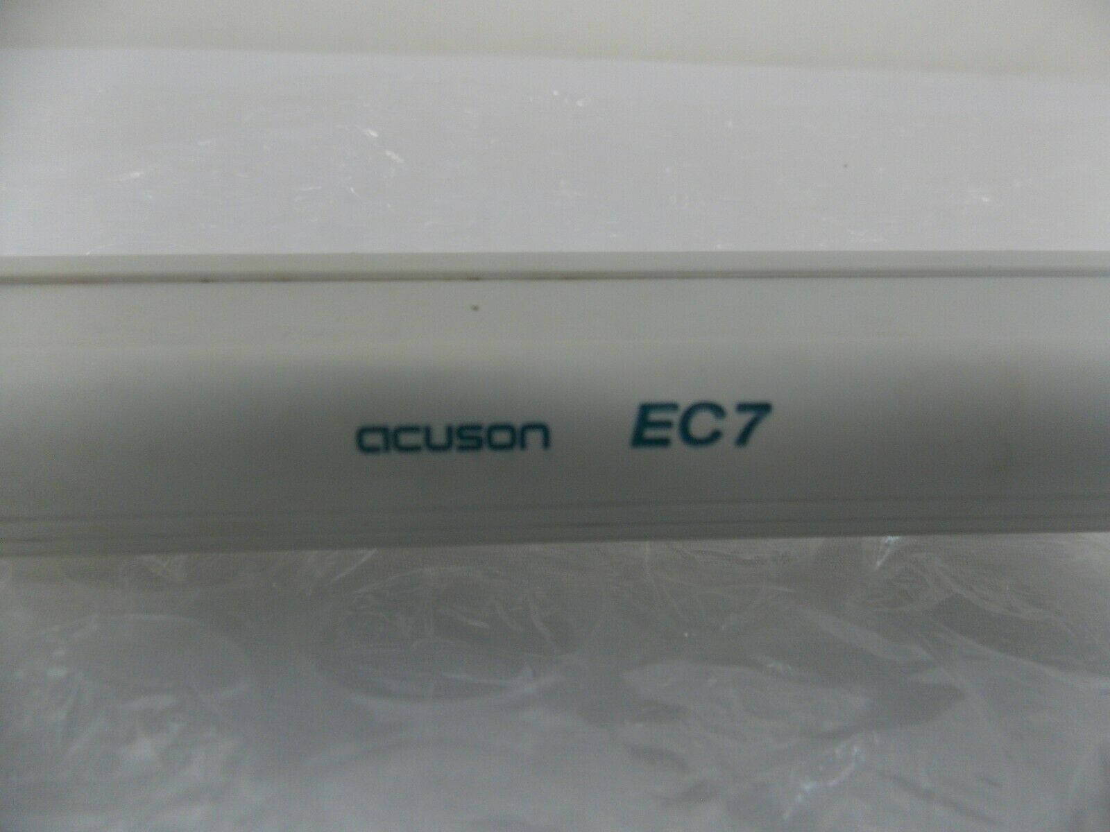 Acuson EC7 Endocavity Ultrasound Transducer Probe 0109572 NEEDLE GUIDE DIAGNOSTIC ULTRASOUND MACHINES FOR SALE