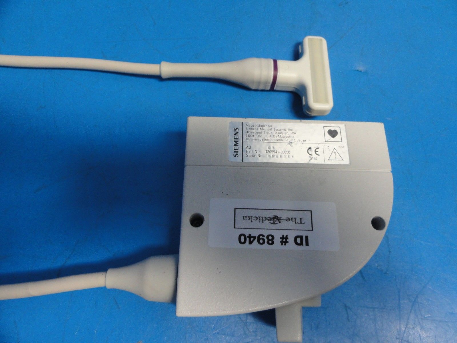 SIEMENS 7.5L50Q Intraoprative Linear Array Probe for Omnia & Versa Pro (8940 ) DIAGNOSTIC ULTRASOUND MACHINES FOR SALE