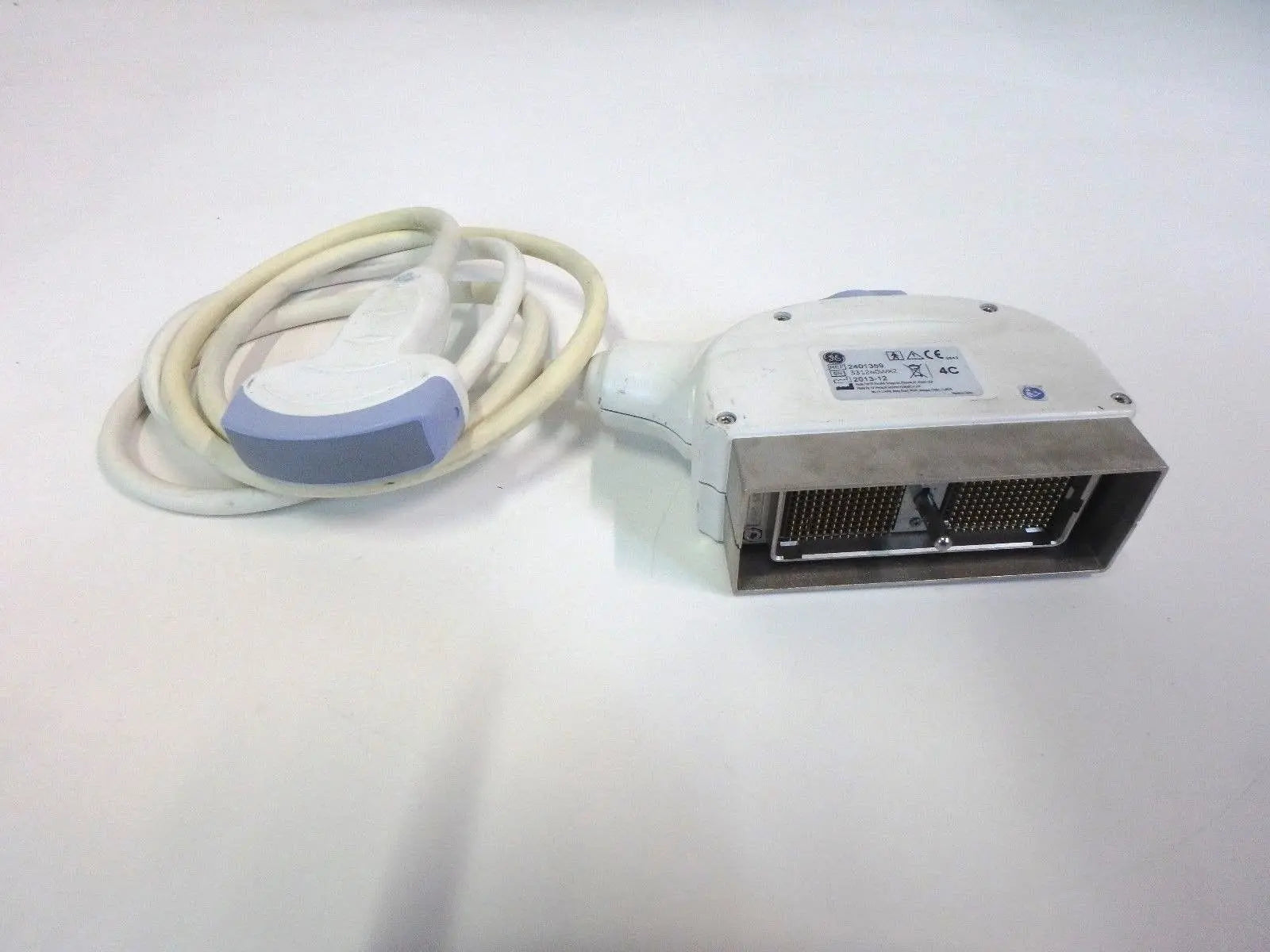 GE 4C 2401359 Convex Array Ultrasound Transducer for Logiq & Vivid DIAGNOSTIC ULTRASOUND MACHINES FOR SALE