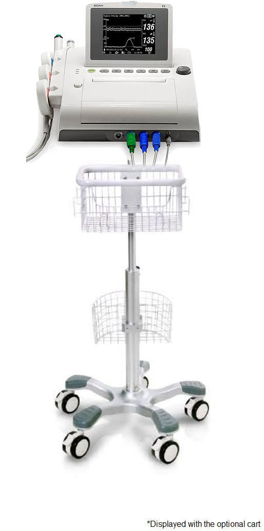 NEW ! EDAN F2 5.6" LCD Display Twin Fetal Heart Rate Monitor / FHR Monitor DIAGNOSTIC ULTRASOUND MACHINES FOR SALE