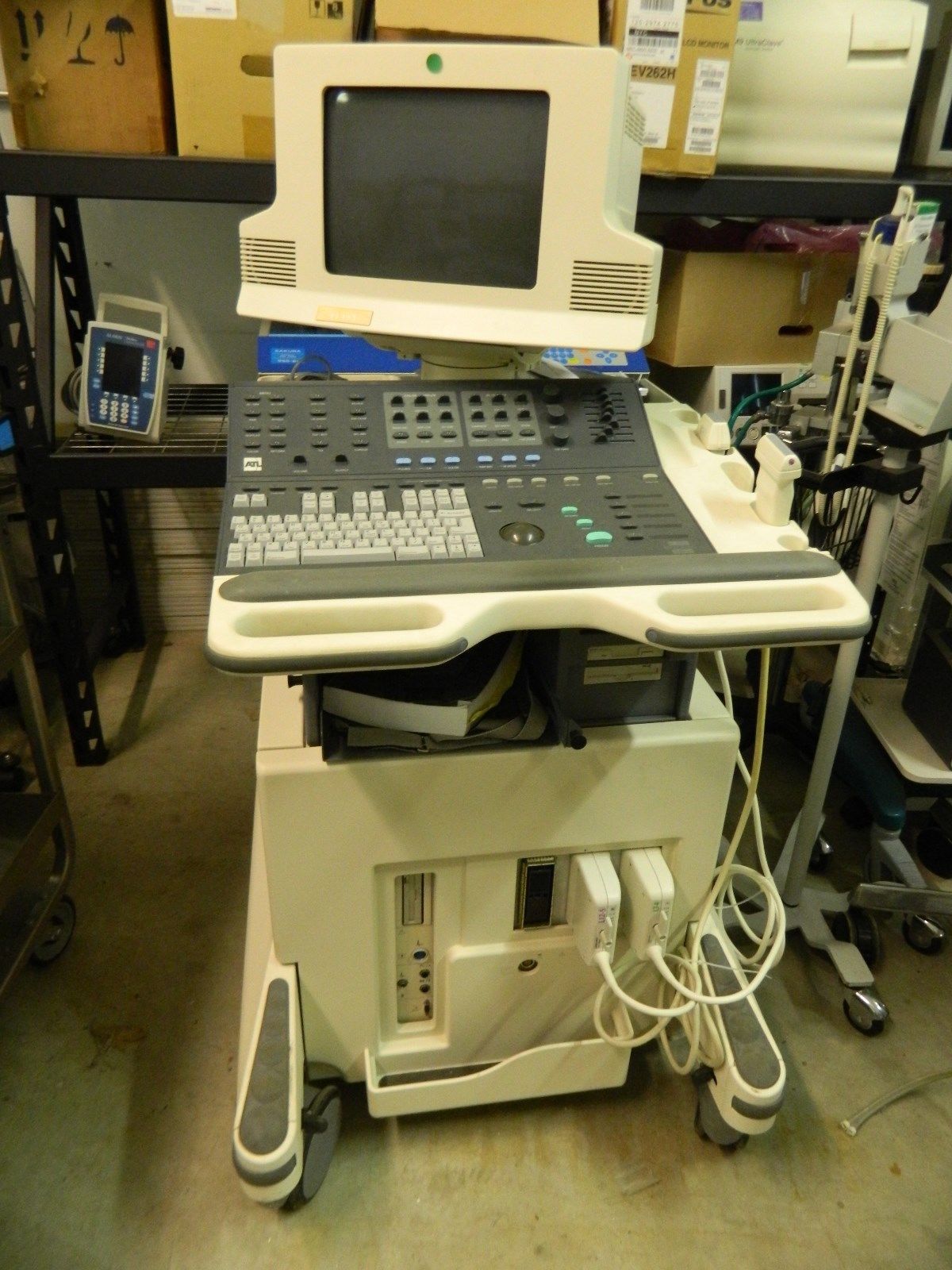 ATL HDI 5000 Ultrasound System w/L7-4 and L12-5 Probes, *Tested DIAGNOSTIC ULTRASOUND MACHINES FOR SALE