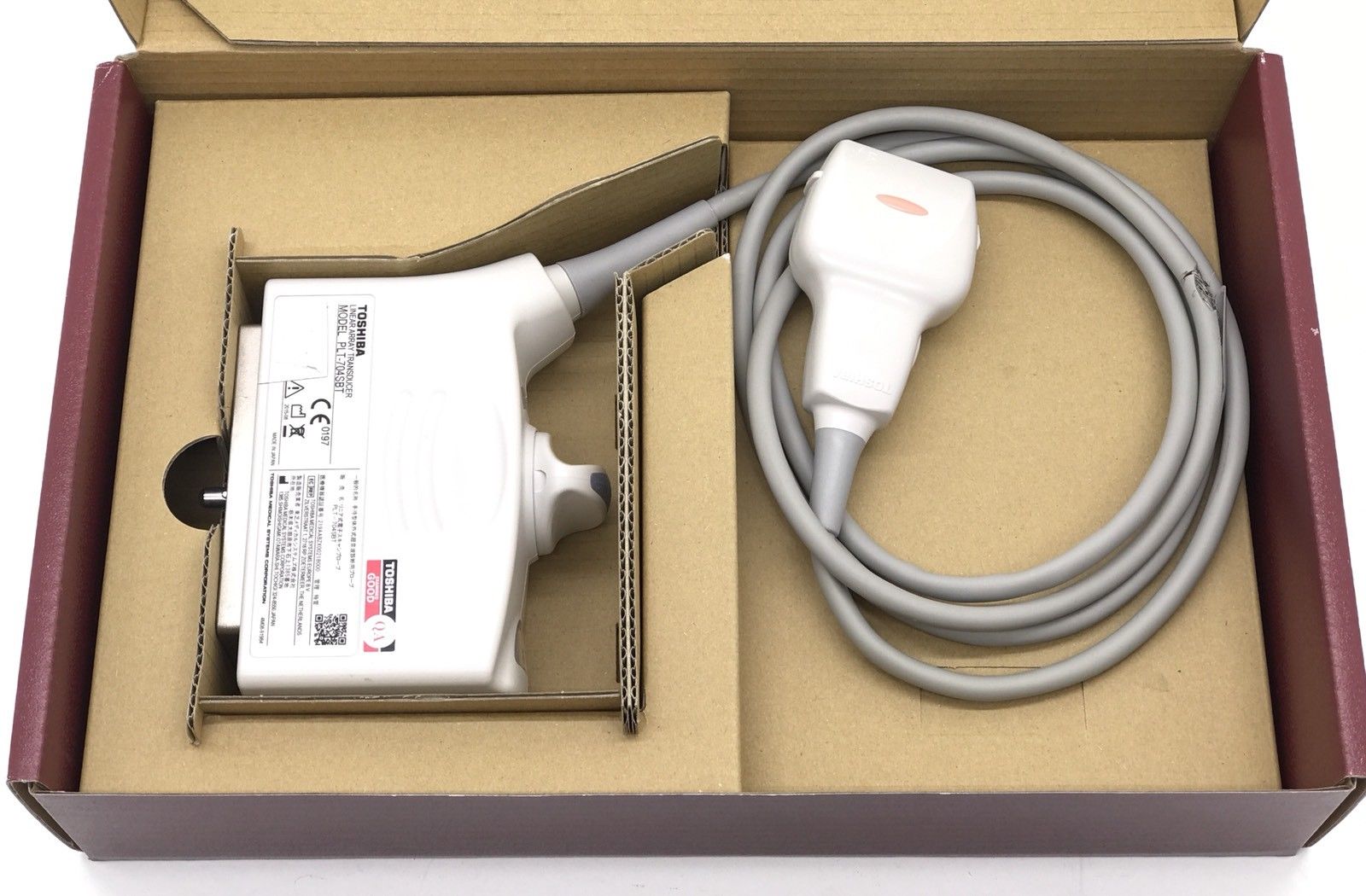 Toshiba PLT-704SBT Ultrasound Probe Linear Array Transducer Untested DIAGNOSTIC ULTRASOUND MACHINES FOR SALE