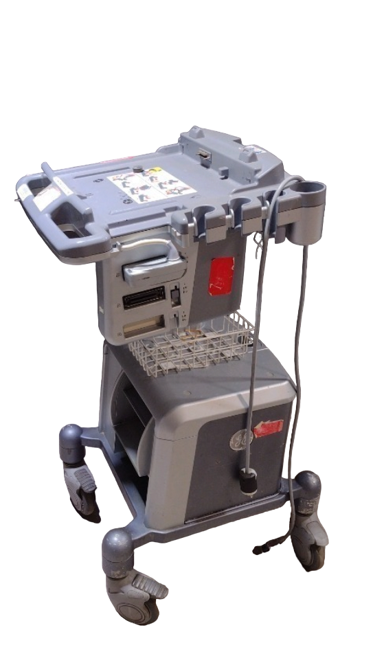 Cart Trolley for GE LogiQ E and I  with Triple probe connector-Docking DIAGNOSTIC ULTRASOUND MACHINES FOR SALE